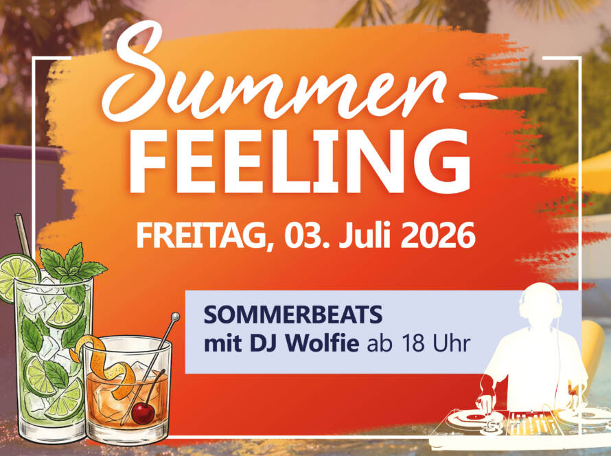 Summer-Feeling in der Wohlfühl-Therme, Bad Griesbach, Thermeevent, Cocktails